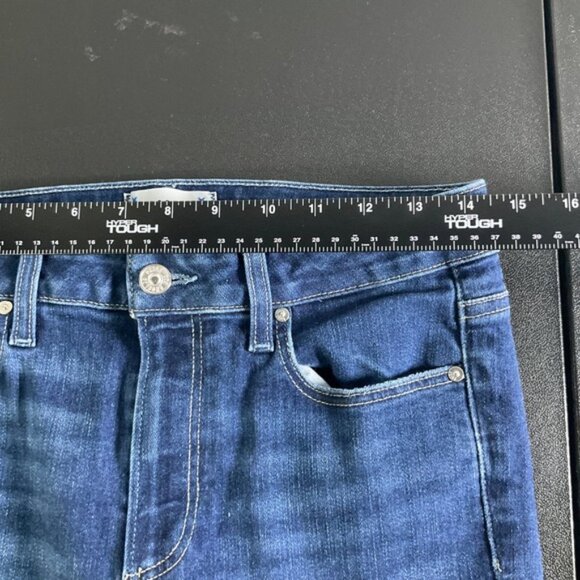 PAIGE High Rise Manhattan Bootcut Jeans Women's Size 29 Medium Wash Denim - Picture 10 of 13